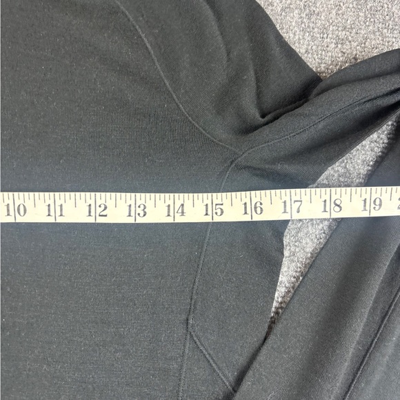 ICEBREAKER Women’s Black Granary 260 Merino Wool Long Sleeve 1/4 Zip Dress Small - Picture 10 of 13